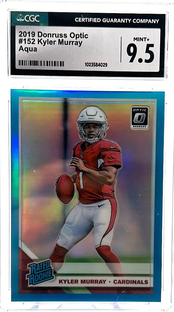 2019 Panini Donruss Optic - Kyler Murray 152 - Aqua /299 - CGC 9.5