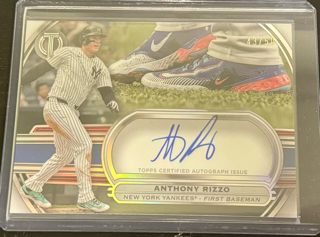 2025 Topps Tribute - Anthony Rizzo TTCAR - Tribute to Cleats Auto /50