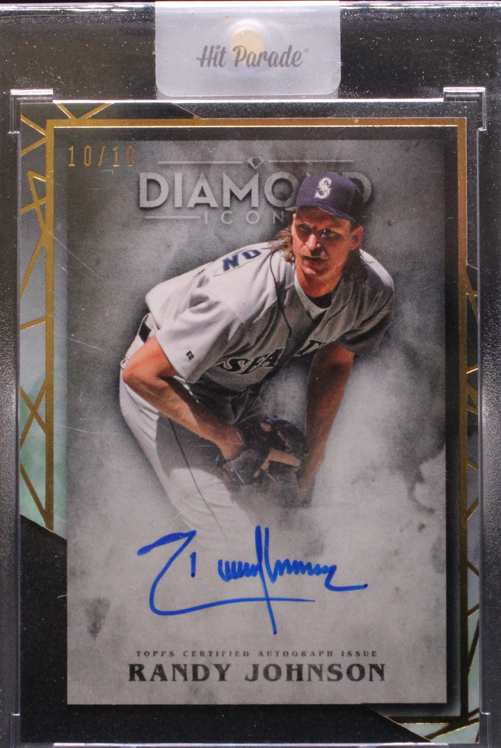 2022 Topps Diamond Icons Baseball - Randy Johnson AC-RJO - Diamond Icons Auto /10