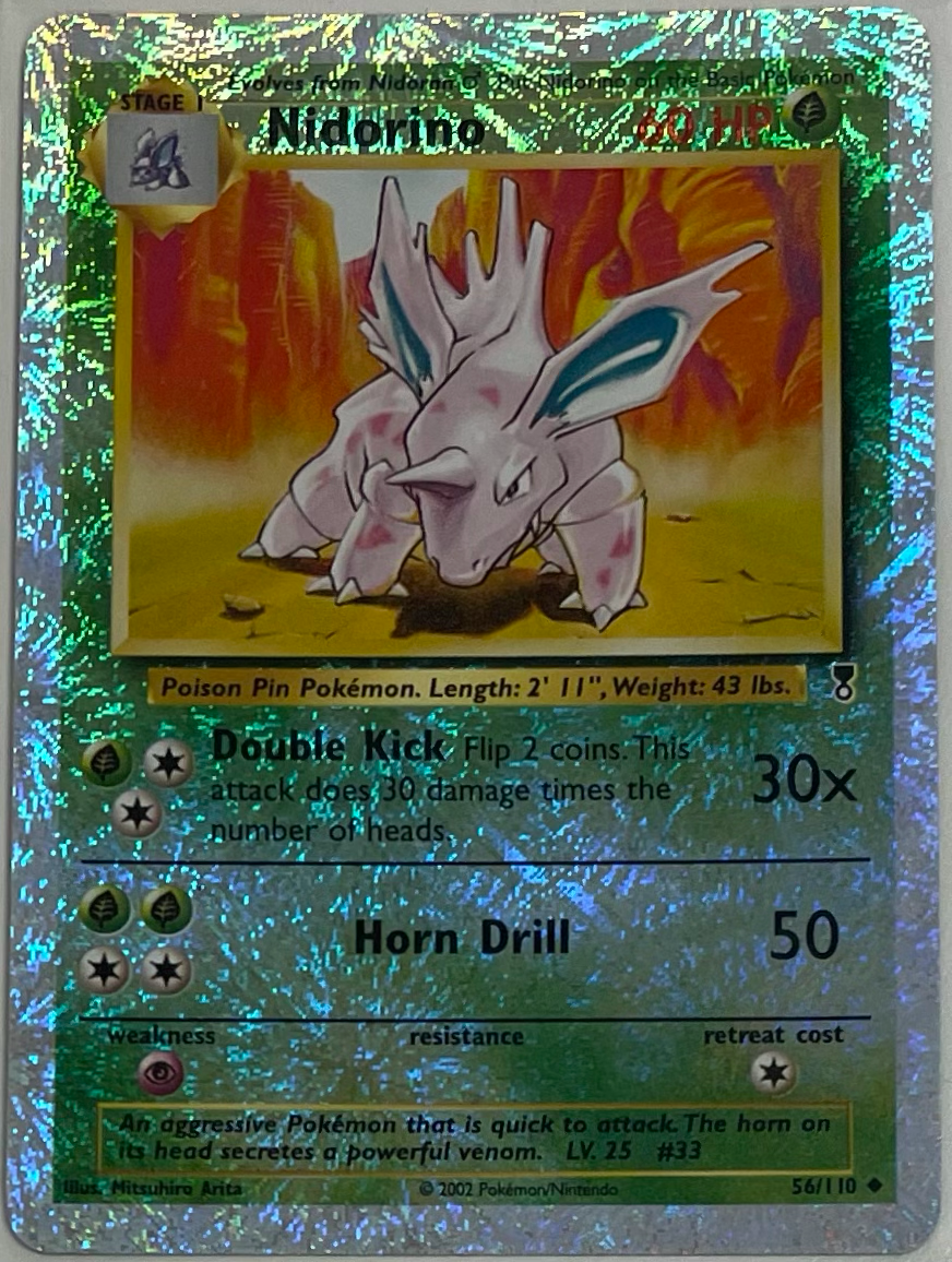 Nidorino 56/110 - Reverse Holo - Legendary Collection (LC)
