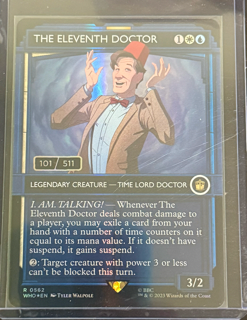 The Eleventh Doctor (Serial Numbered) - Universes Beyond: Doctor Who (WHO)