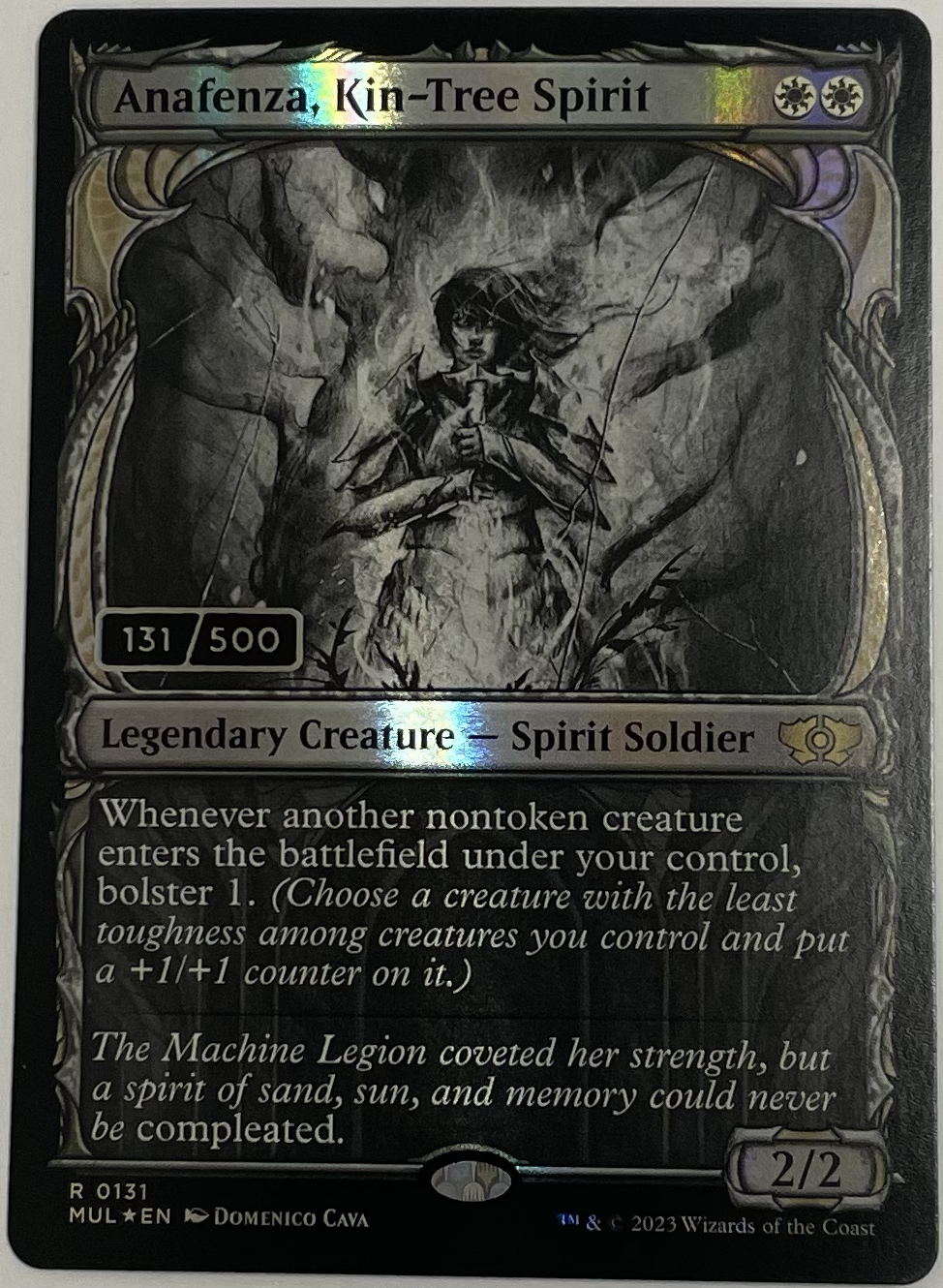 Anafenza, Kin-Tree Spirit (Serial Numbered) - March of the Machine: Multiverse Legends (MUL)
