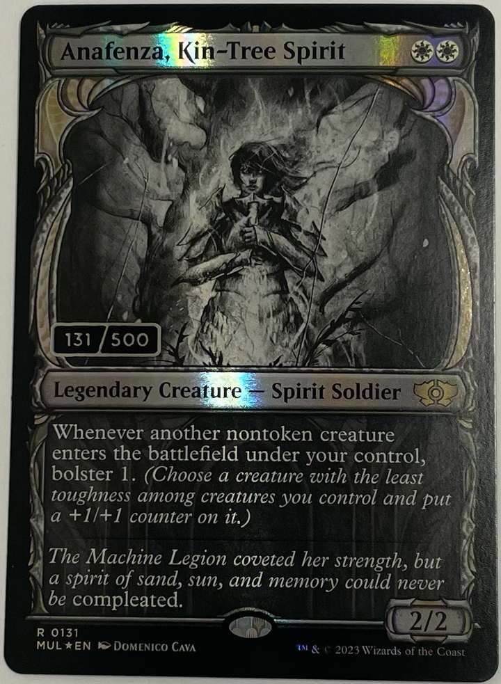 Anafenza, Kin-Tree Spirit (Serial Numbered) - March of the Machine: Multiverse Legends (MUL)