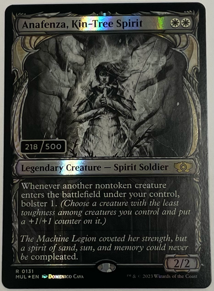 Anafenza, Kin-Tree Spirit (Serial Numbered) - March of the Machine: Multiverse Legends (MUL)