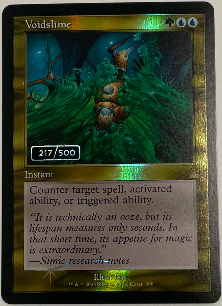 Voidslime (Retro Frame) (Serial Numbered) - Ravnica Remastered (RVR)