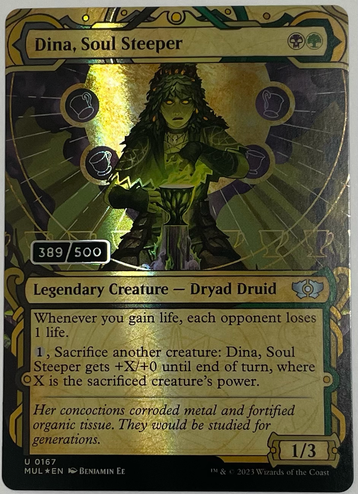 Dina, Soul Steeper (Serial Numbered) - March of the Machine: Multiverse Legends (MUL)