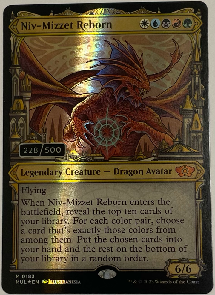 Niv-Mizzet Reborn (Serial Numbered) - March of the Machine: Multiverse Legends (MUL)