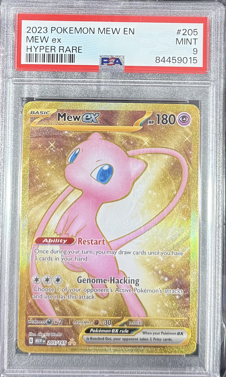 Mew ex - Hyper Rare - 2023 Pokemon Mew EN - PSA 9