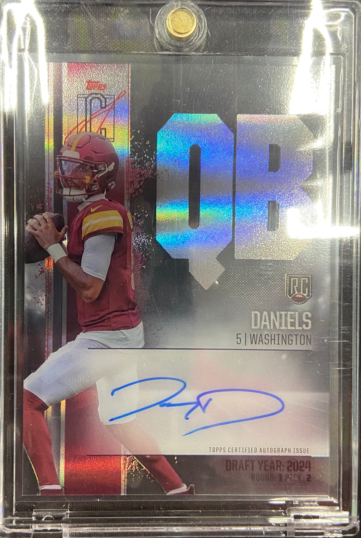 2024 Topps Rookie Class - Jayden Daniels #RCC-JD Crystal Clear Variation RC