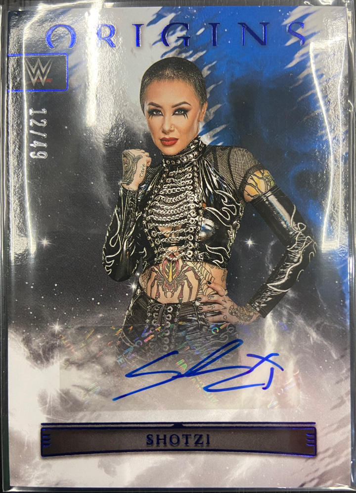 2023 Panini Chronicles Origins WWE Autographs - Shotzi Blackheart 12/49