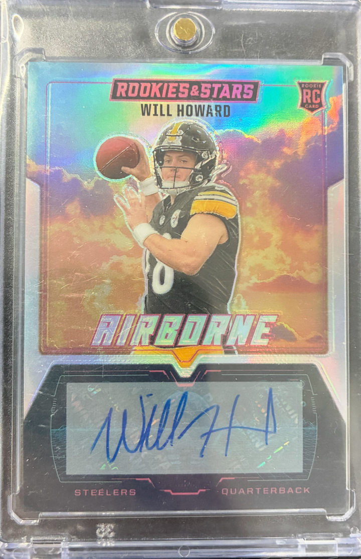 2025 Panini Rookies & Stars - Will Howard Airborne Autograph Rookie Card 36/99