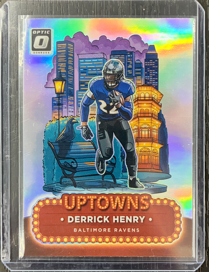 2024 Panini Donruss Optic Football Derrick Henry Uptowns Case Hit
