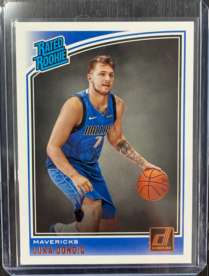 2018-19 Panini Donruss Basketball Luka Doncic Rated Rookie