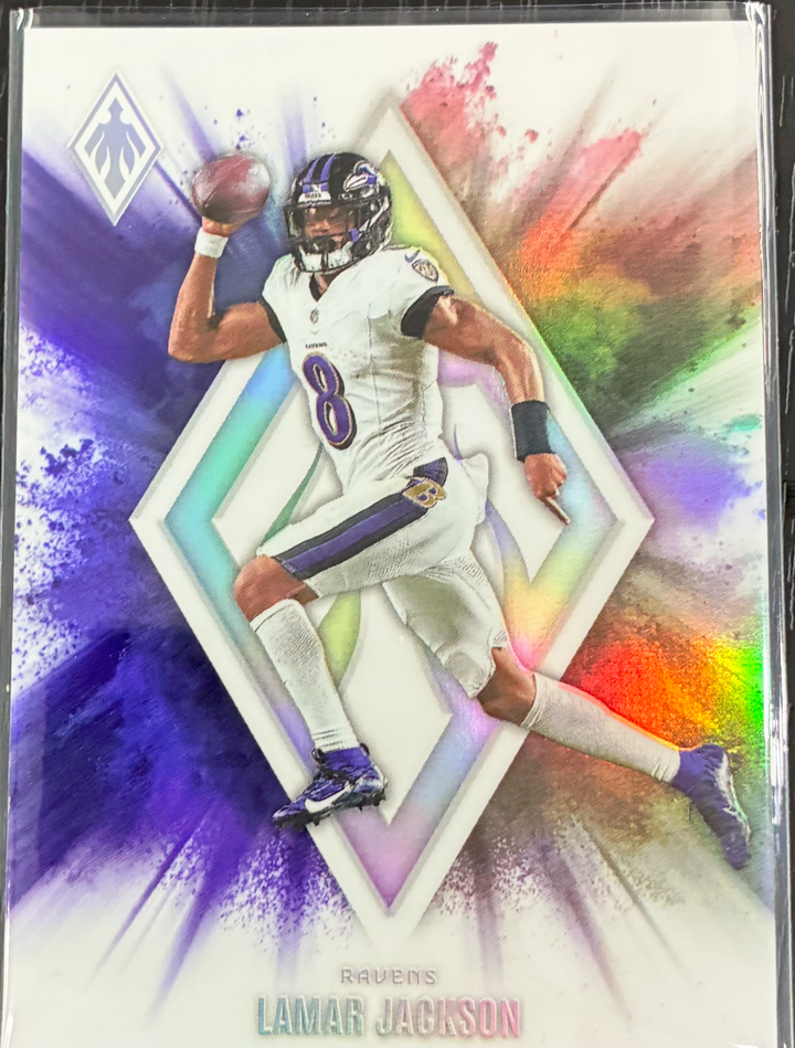 2025 Panini Phoenix Football - Lamar Jackson Colorblast Case Hit