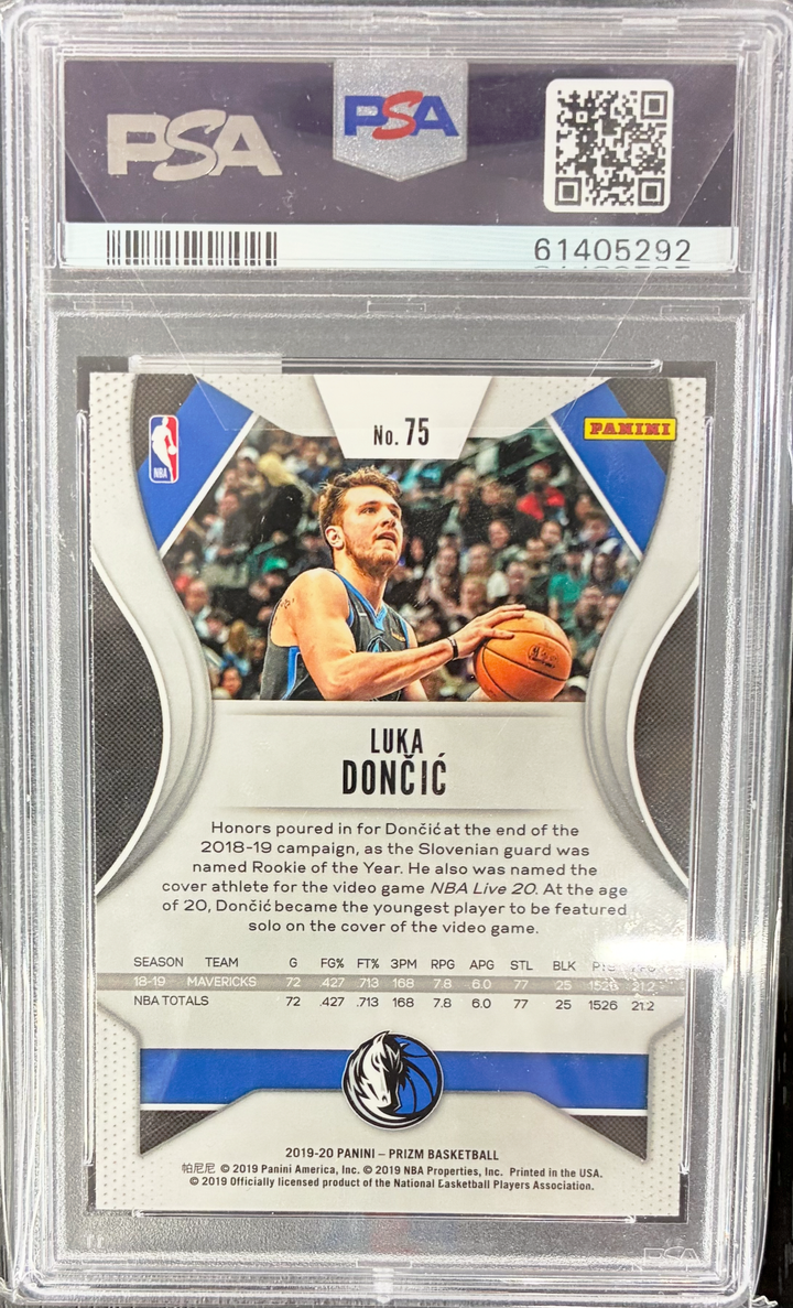 2019 Panini Prizm - Luka Doncic - PSA 10