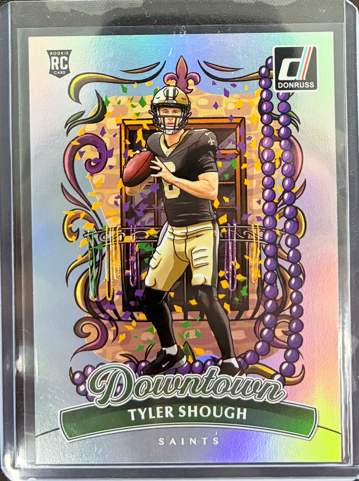 2025 Panini Donruss Football - Tyler Shough #19 - Rookie Downtown Case Hit