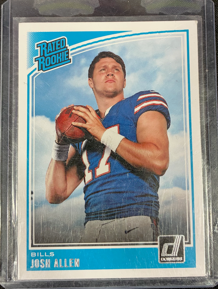 2018 Panini Donruss - Josh Allen 304 - Rated Rookie