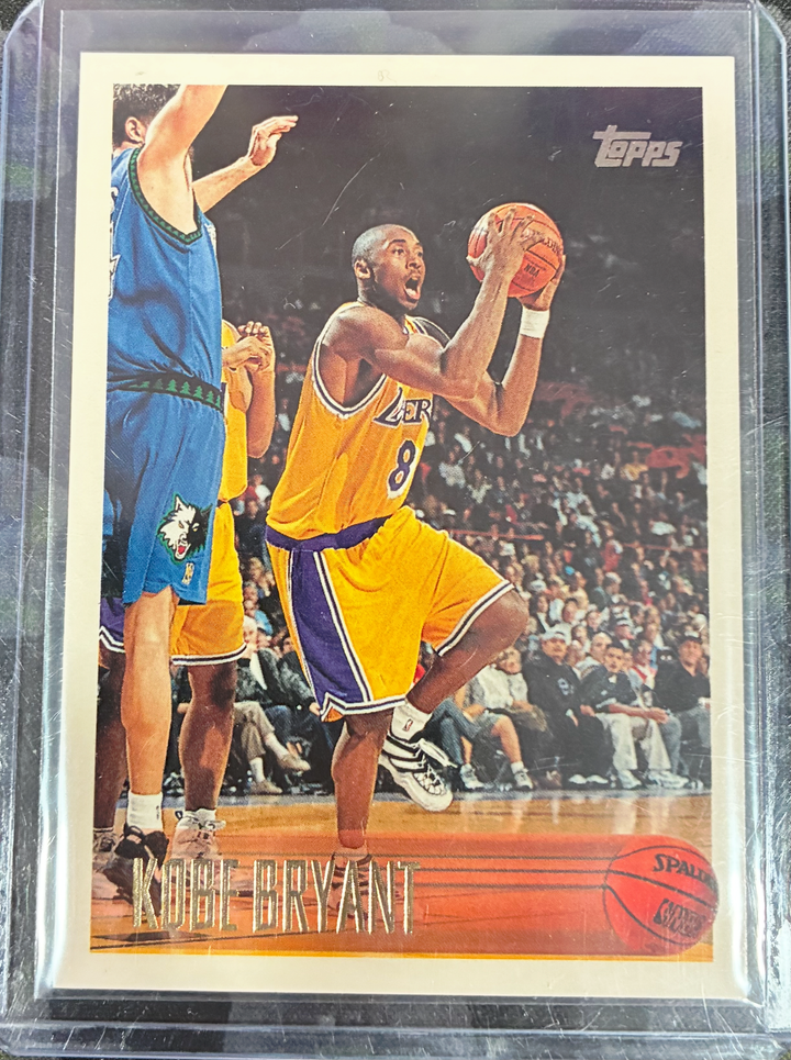 1996-97 Topps Basketball- Kobe Bryant #138 -  Rookie Card