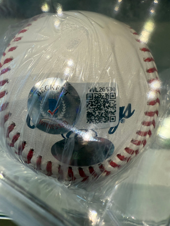 Walker Buehler Autographed Official MLB Baseball Los Angeles Dodgers Beckett QR #WL26530