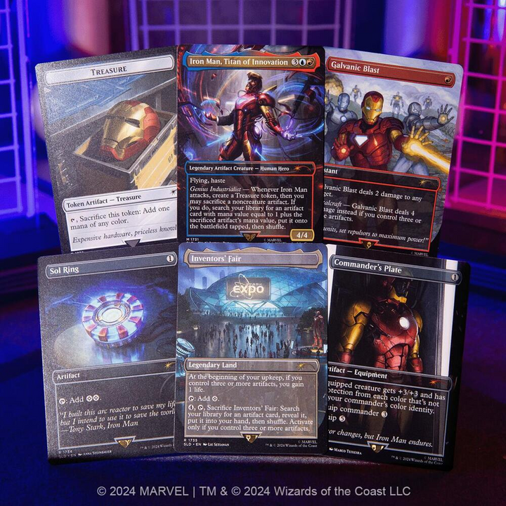 Secret Lair Drop: Secret Lair x Marvel's Iron Man - Non-Foil Edition - Secret Lair Drop Series (SLD)