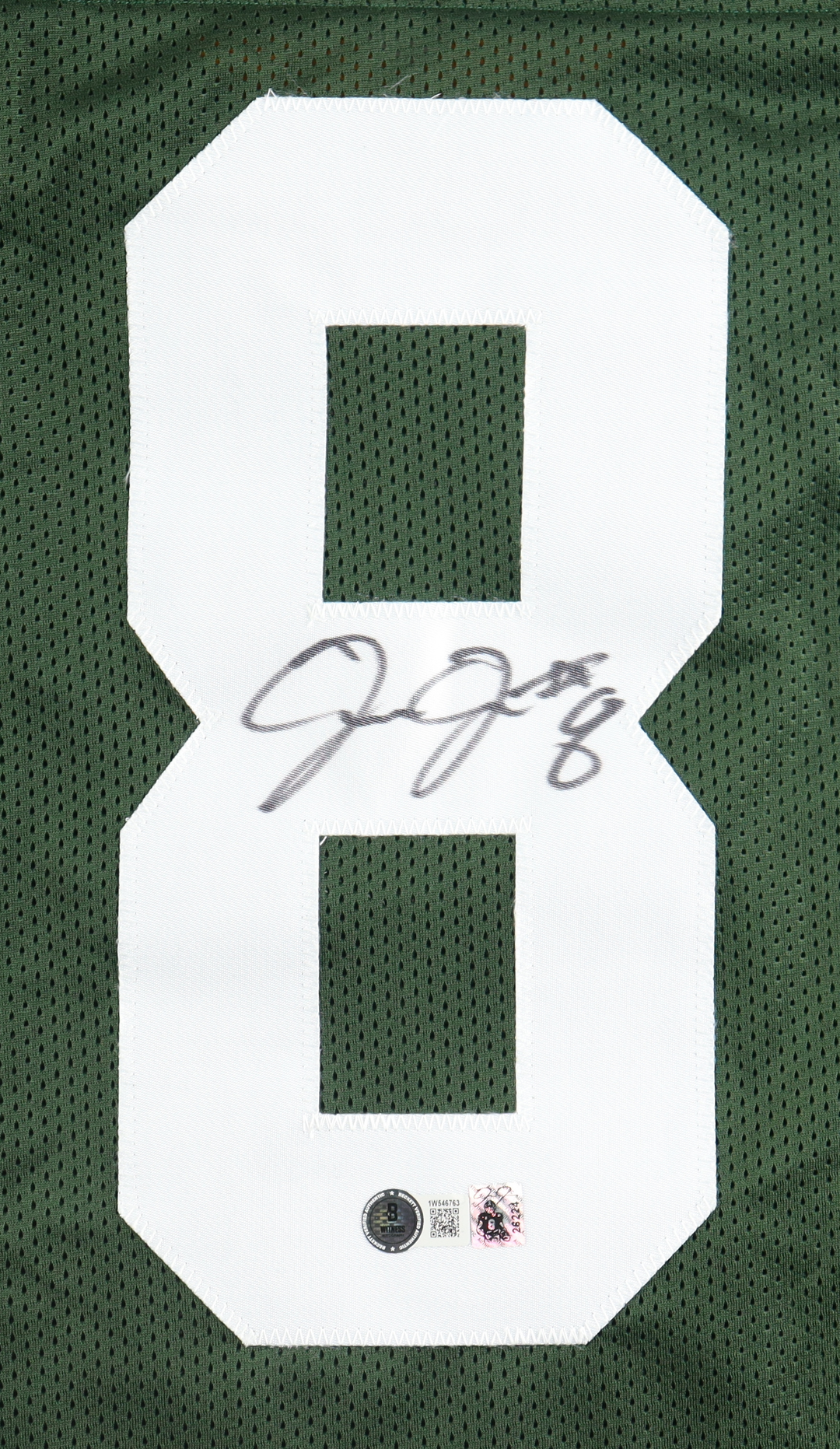 Josh Jacobs Signed Packers Football Jersey (Beckett)