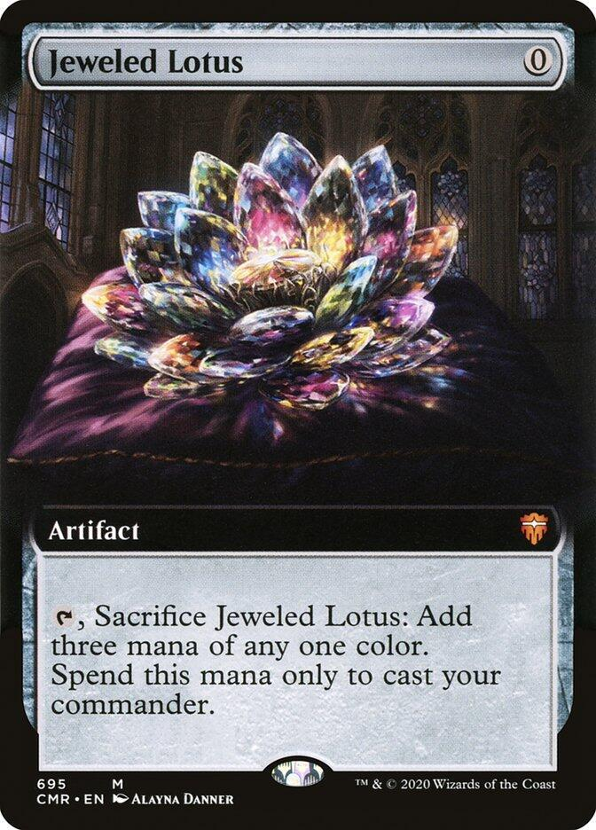 Jeweled Lotus (Extended Art) - Commander Legends (CMR)