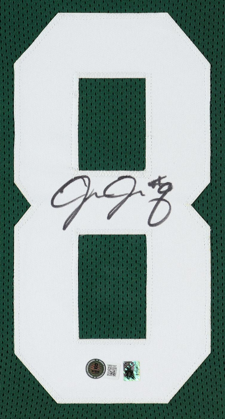 Josh Jacobs Autographed Signed Custom Framed Jersey Display (Beckett & Jacobs)