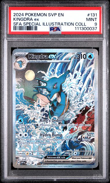 Kingdra ex 131 Promo  - 2024 Pokemon - PSA 9