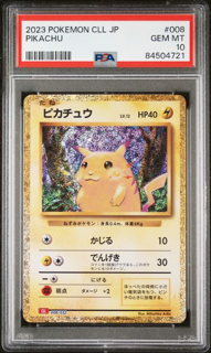 Pikachu 008 Classic Collection Japanese - 2023 Pokemon - PSA 10