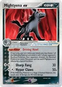 Mightyena ex - Holon Phantoms (HP)