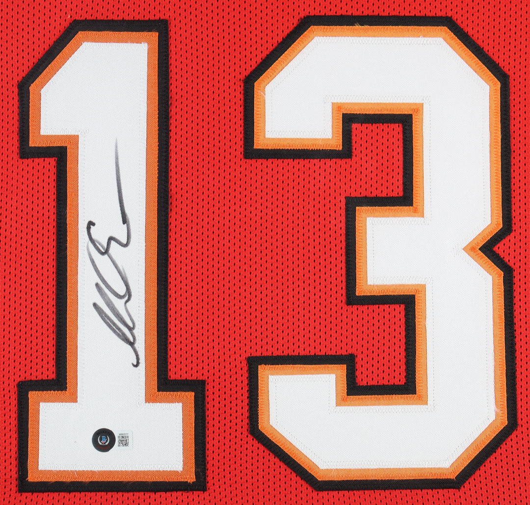 Mike Evans Autographed Signed Custom Framed Jersey Display (Beckett)