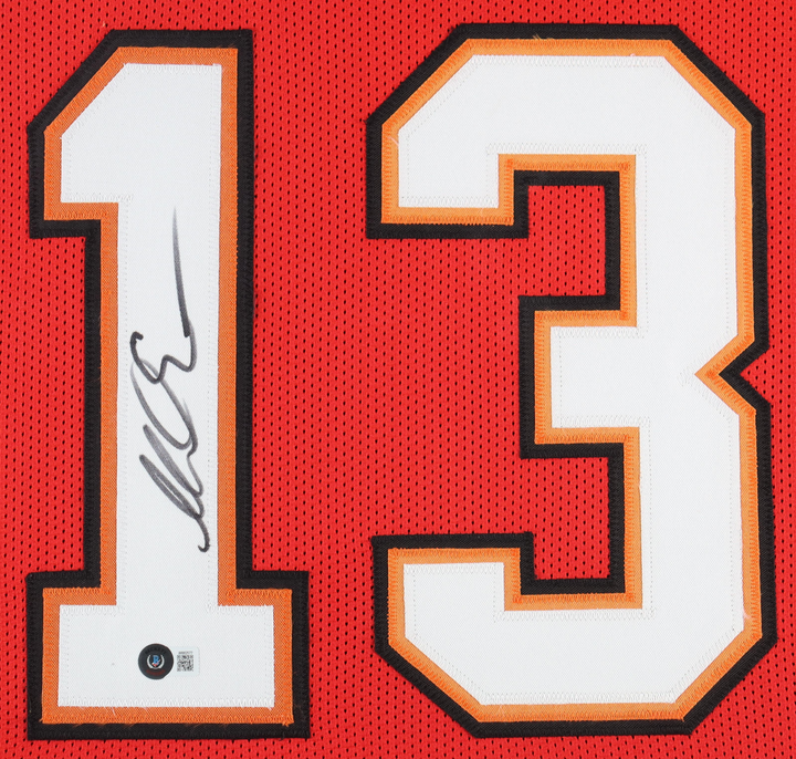 Mike Evans Autographed Signed Custom Framed Jersey Display (Beckett)