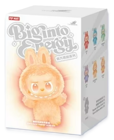 Pop Mart Labubu - THE MONSTERS Big into Energy - Vinyl Plush Pendant Blind Box