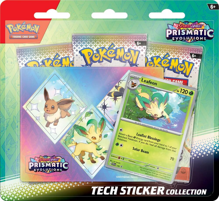 Scarlet & Violet - Prismatic Evolutions Tech Sticker Collection