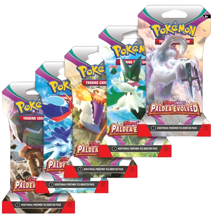 Scarlet & Violet - Paldea Evolved Sleeved Booster Pack