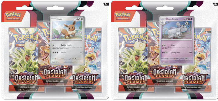 Scarlet & Violet - Obsidian Flames 3-Pack Blister