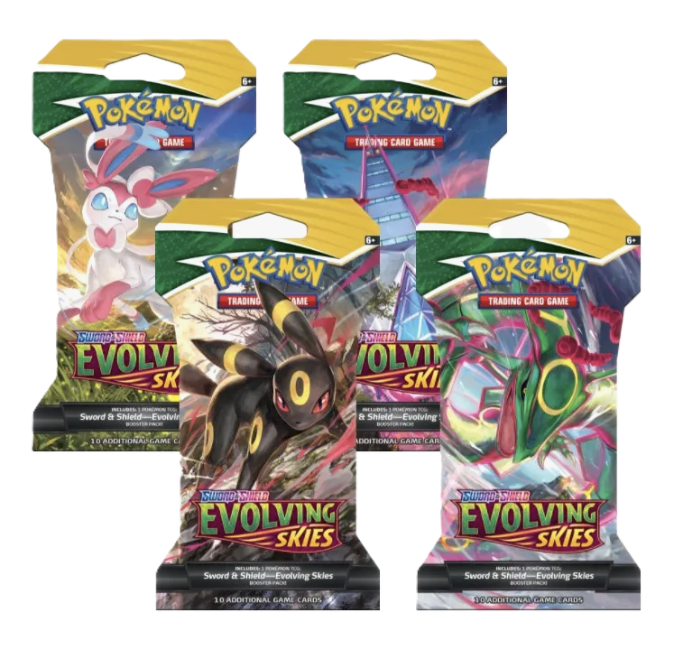 Evolving Skies Sleeved Booster Pack - SWSH07: Evolving Skies (SWSH07)