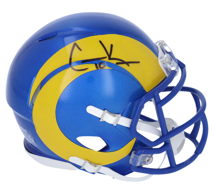 Cooper Kupp Los Angeles Rams Fanatics Authentic Autographed Riddell 2020 - Present Speed Mini Helmet