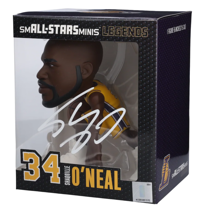 Shaquille O'Neal Los Angeles Lakers Autographed Fanatics Authentic sm ALL-STARS 6" Vinyl Figurine