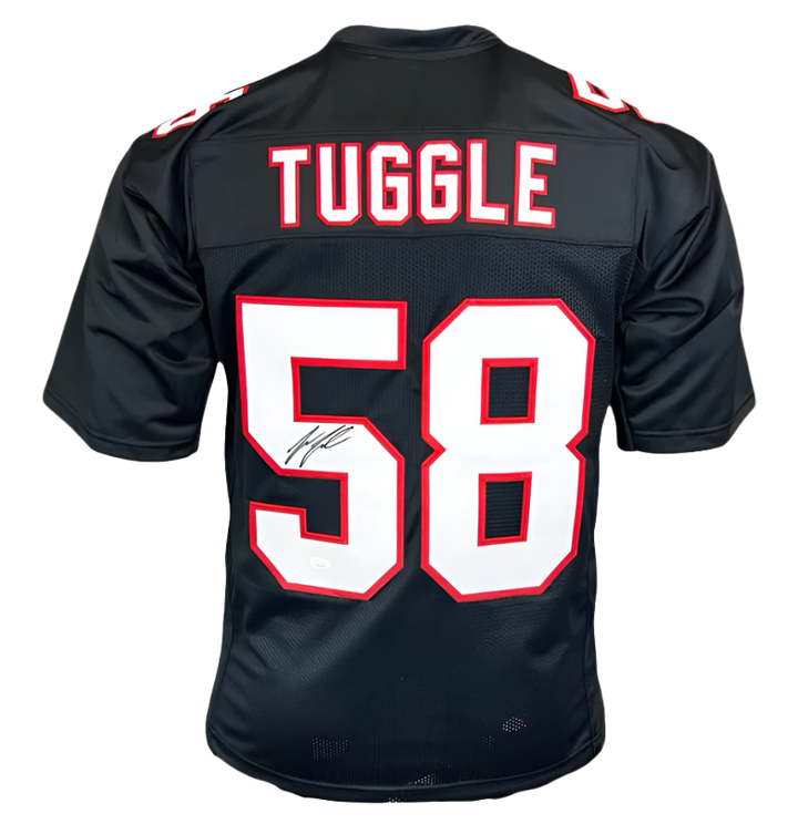 Jessie Tuggle Autographed Jersey JSA Authenticated