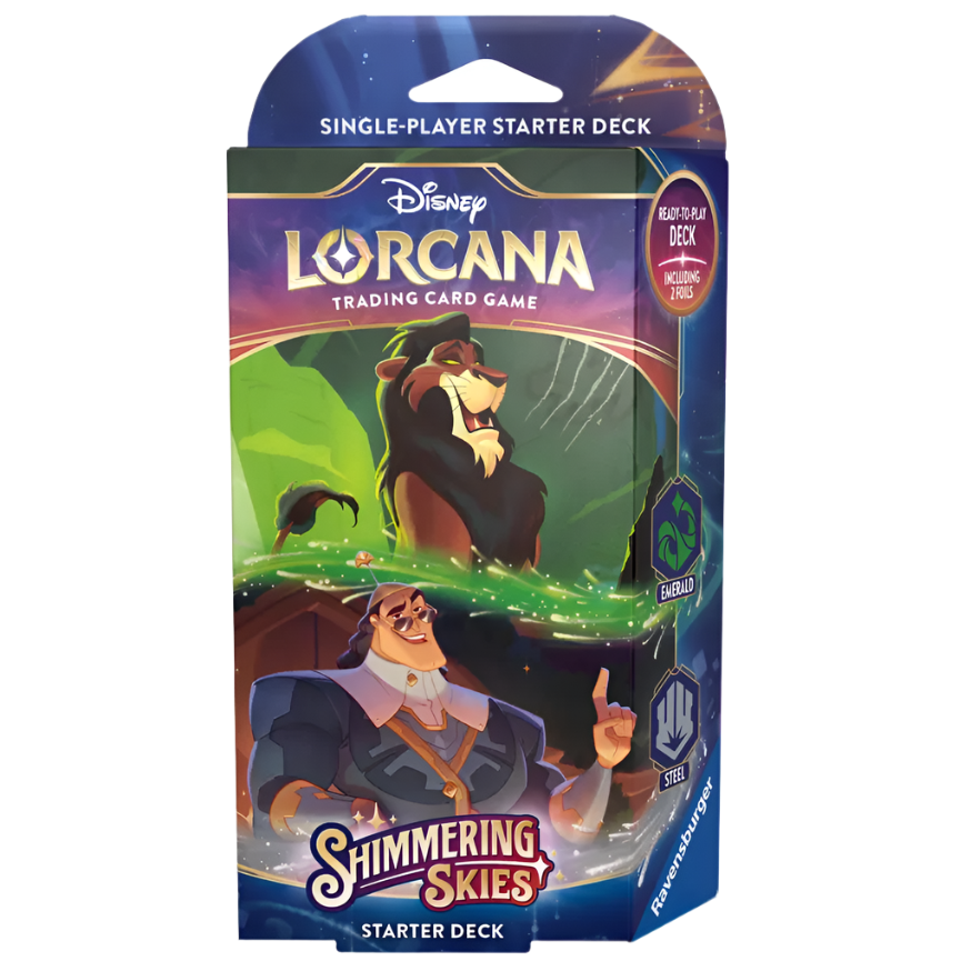 Disney Lorcana - Shimmering Skies Starter Deck