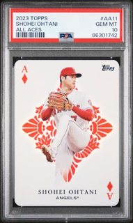 2023 Topps - Shohei Ohtani AA-11 - All Aces - PSA 10