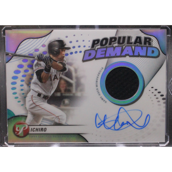 2024 Topps Pristine Baseball - Ichiro DPAR-1 - Popular Demand Auto Relic