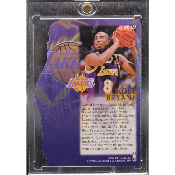 1997-98 Fleer - Kobe Bryant 3 - Franchise Futures