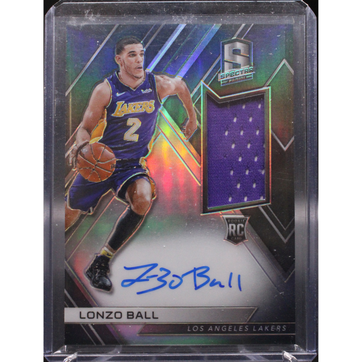 2017-18 Panini Spectra Basketball - Lonzo Ball 110 - Refractor RPA /299