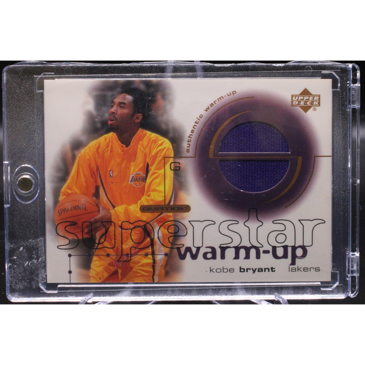 2001-02 Upper Deck Basketball - Kobe Bryant KB - Superstar Warmups