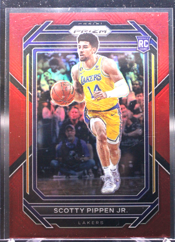 2022 Panini Prizm Basketball - Scotty Pippen JR 232 - Red /299