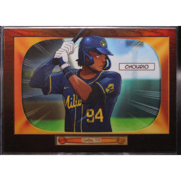 2024 Topps Bowman - Jackson Chourio BA-12 - 55 Design Anime