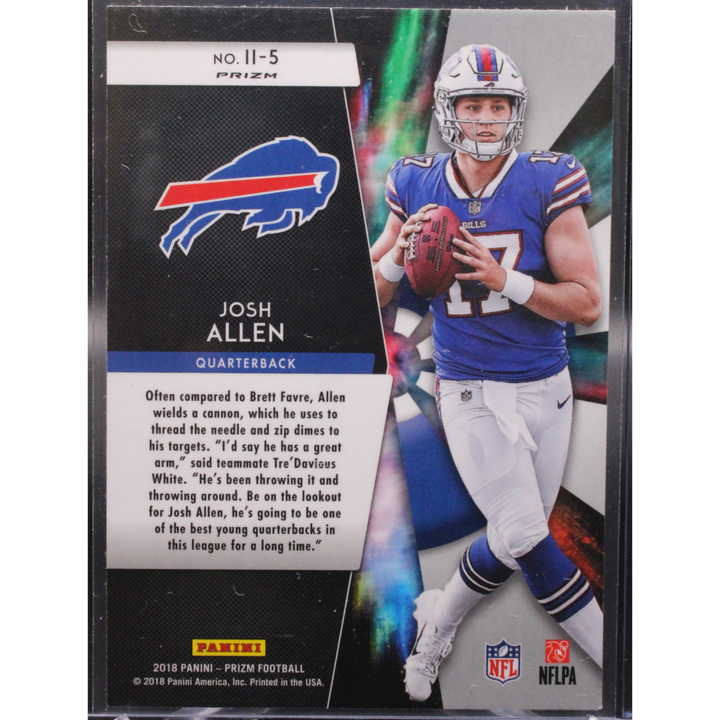 2018 Panini Prizm Football - Josh Allen II-5 - Instant Impact