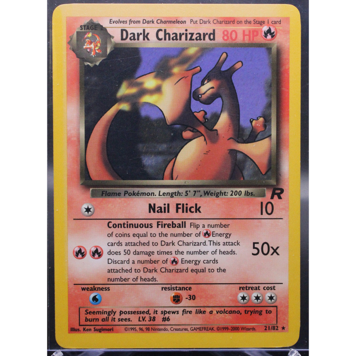 Dark Charizard (21) - Team Rocket (TR) LP